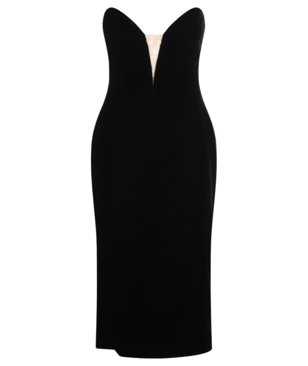 TOM FORD Черное вискозное вечернее платье, фото 1