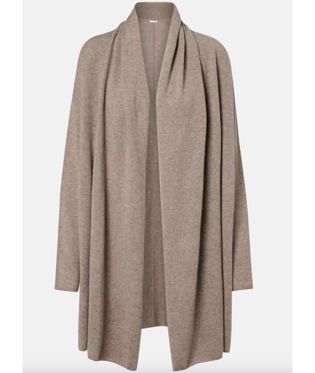 THE ROW Бежевый кашемировый кардиган, фото 7