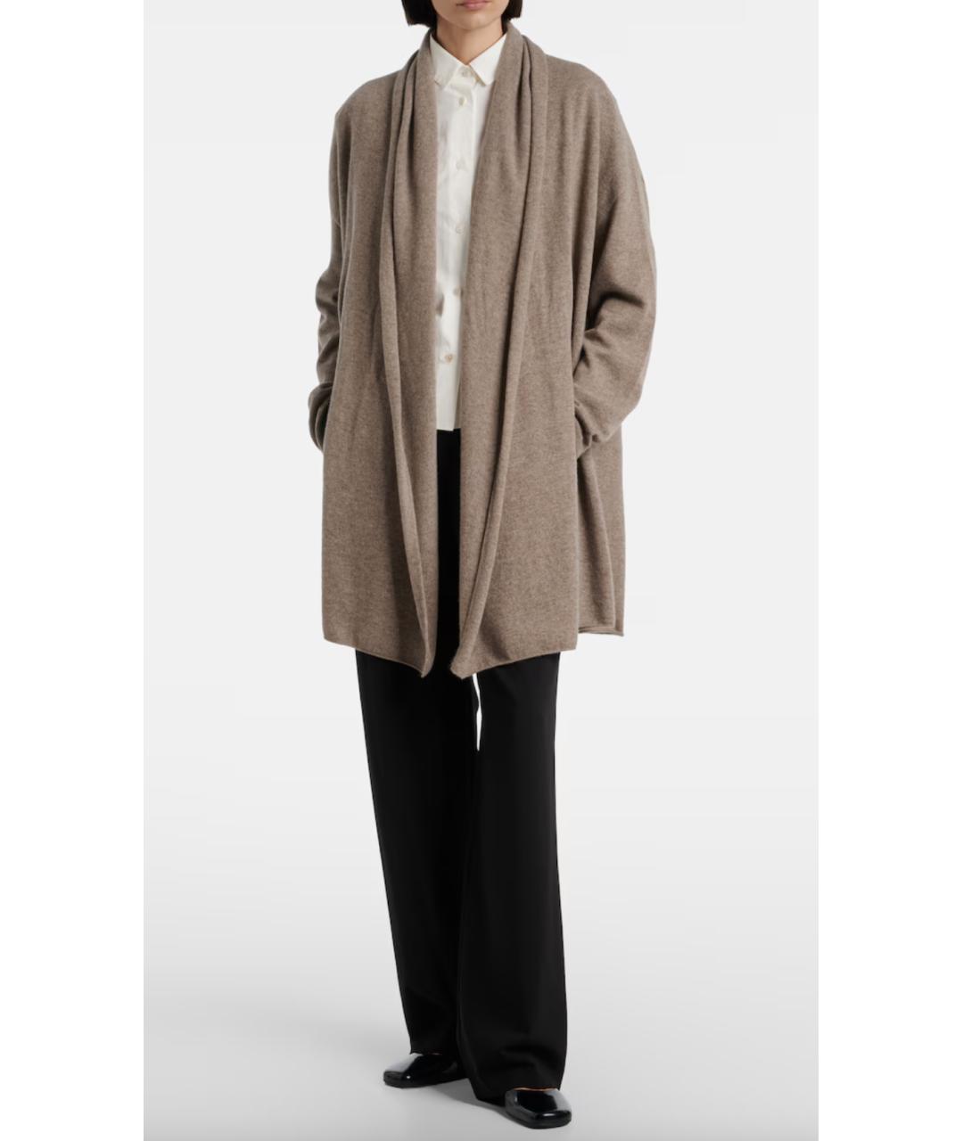 THE ROW Бежевый кашемировый кардиган, фото 2