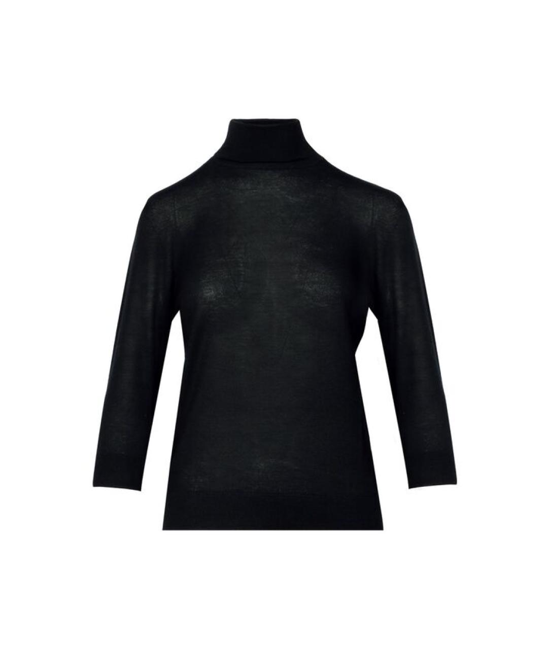 THE ROW Черный кашемировый джемпер / свитер, фото 1