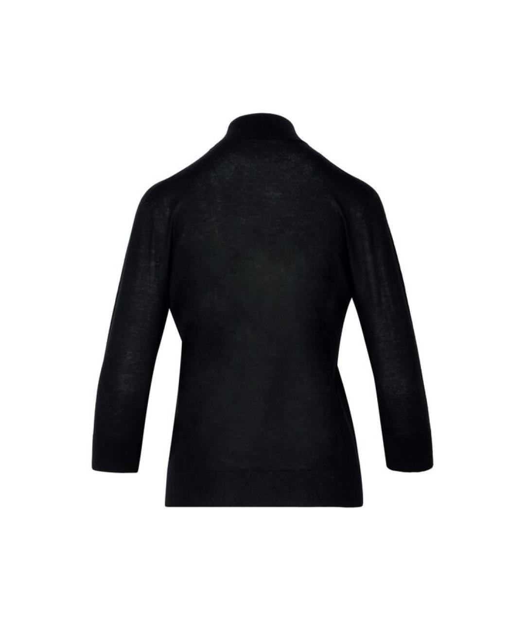 THE ROW Черный кашемировый джемпер / свитер, фото 2