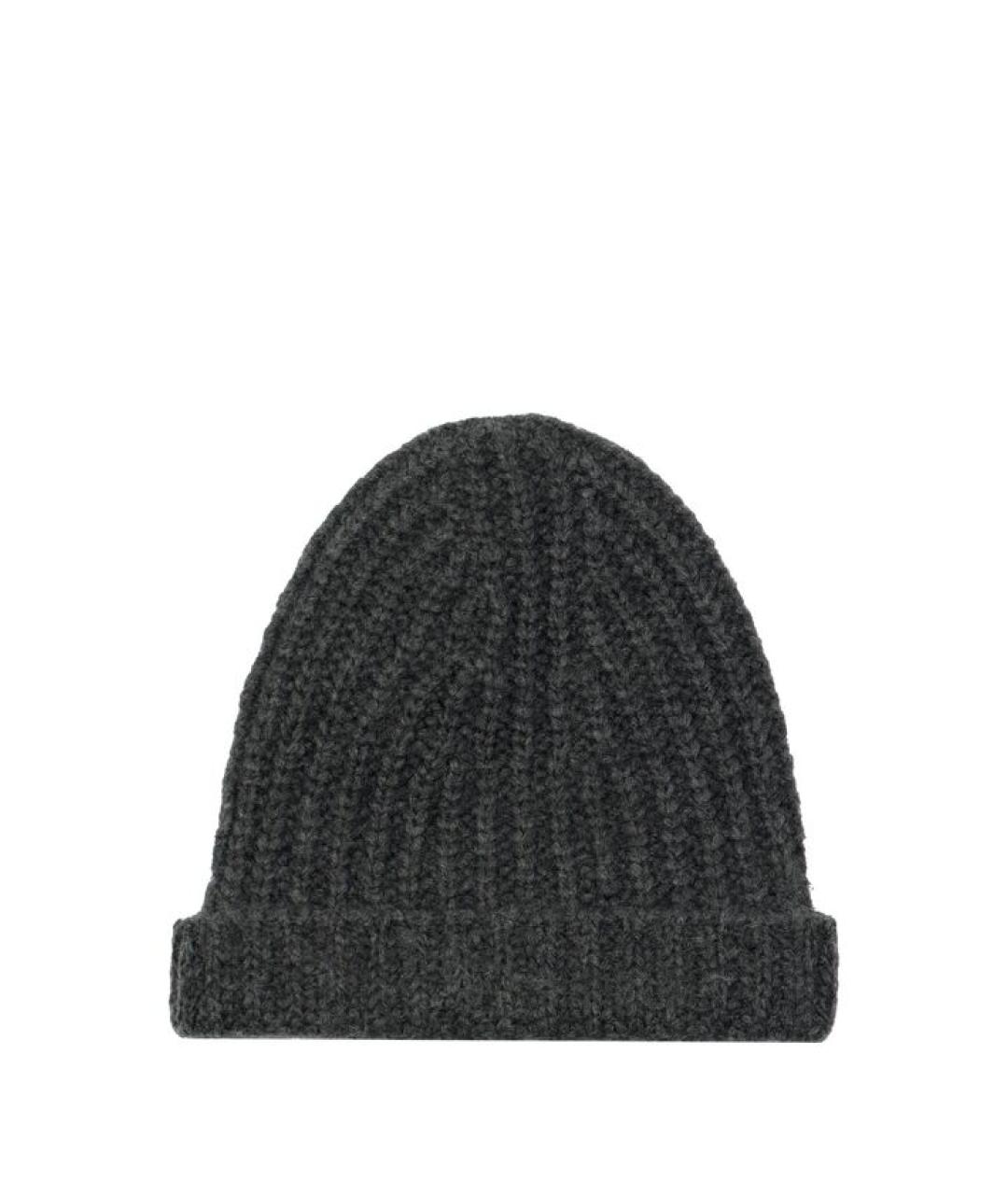 THE ROW Антрацитовая кашемировая шапка, фото 2