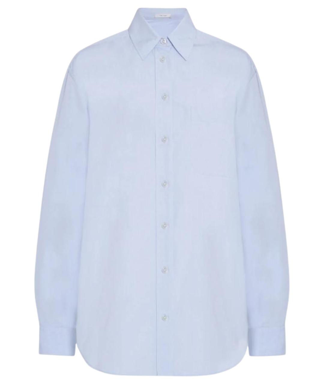 THE ROW Голубая хлопковая рубашка, фото 1
