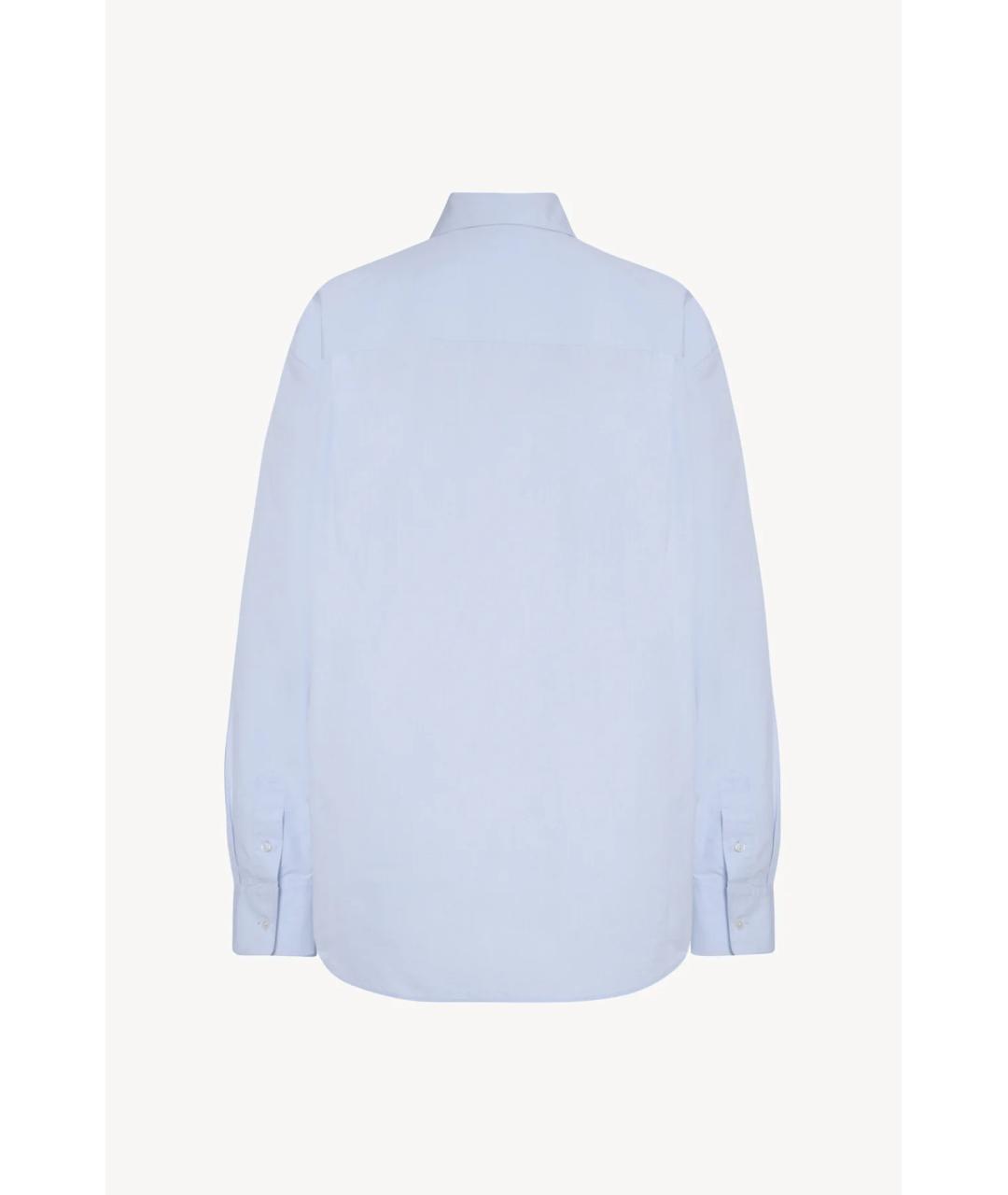 THE ROW Голубая хлопковая рубашка, фото 2
