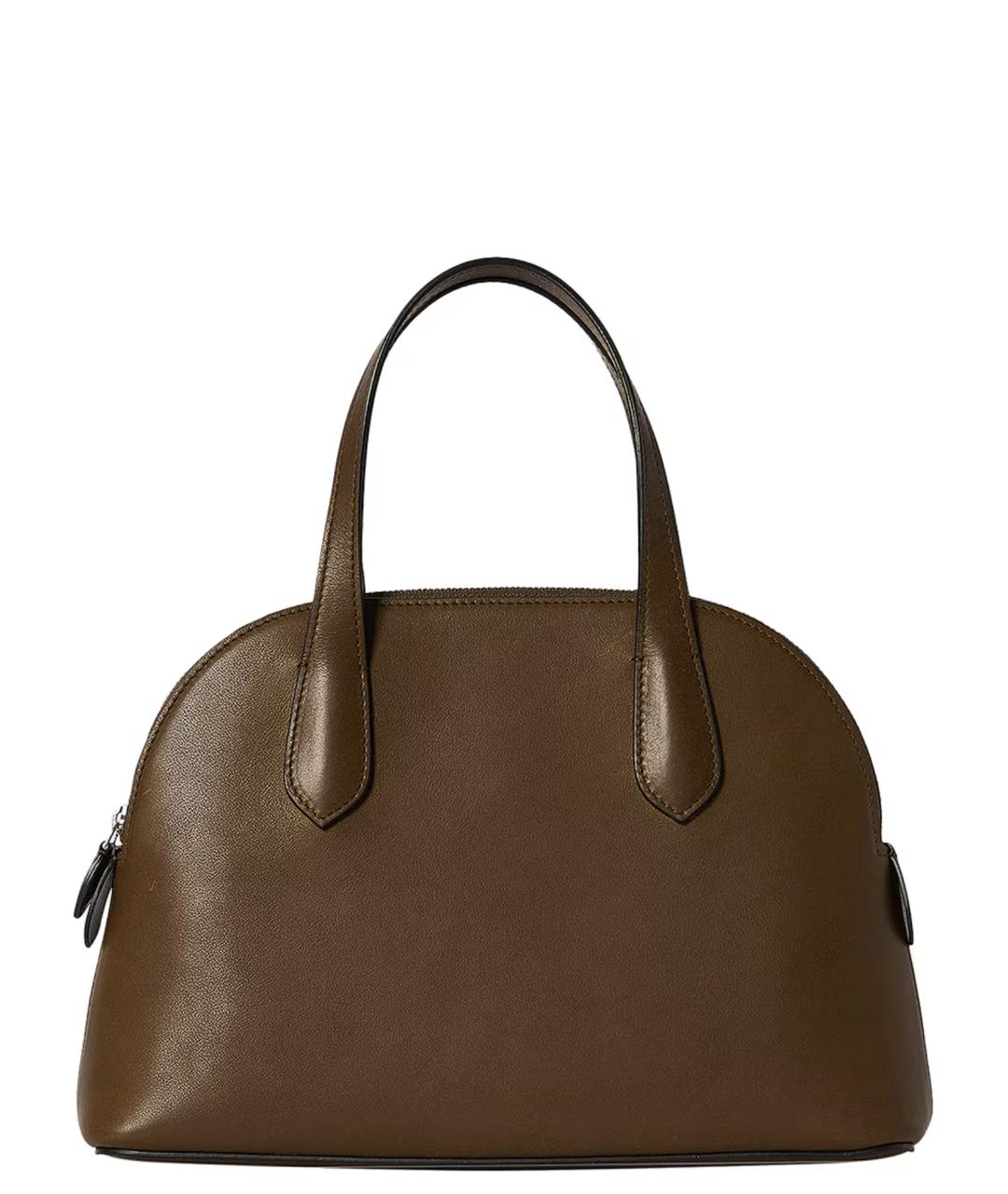 THE ROW Коричневая кожаная сумка через плечо, фото 1