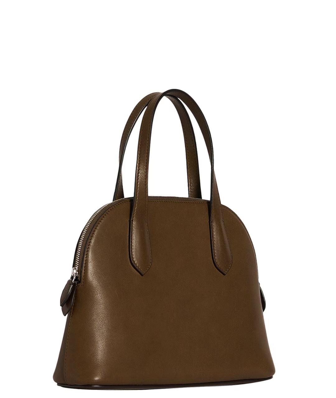 THE ROW Коричневая кожаная сумка через плечо, фото 2