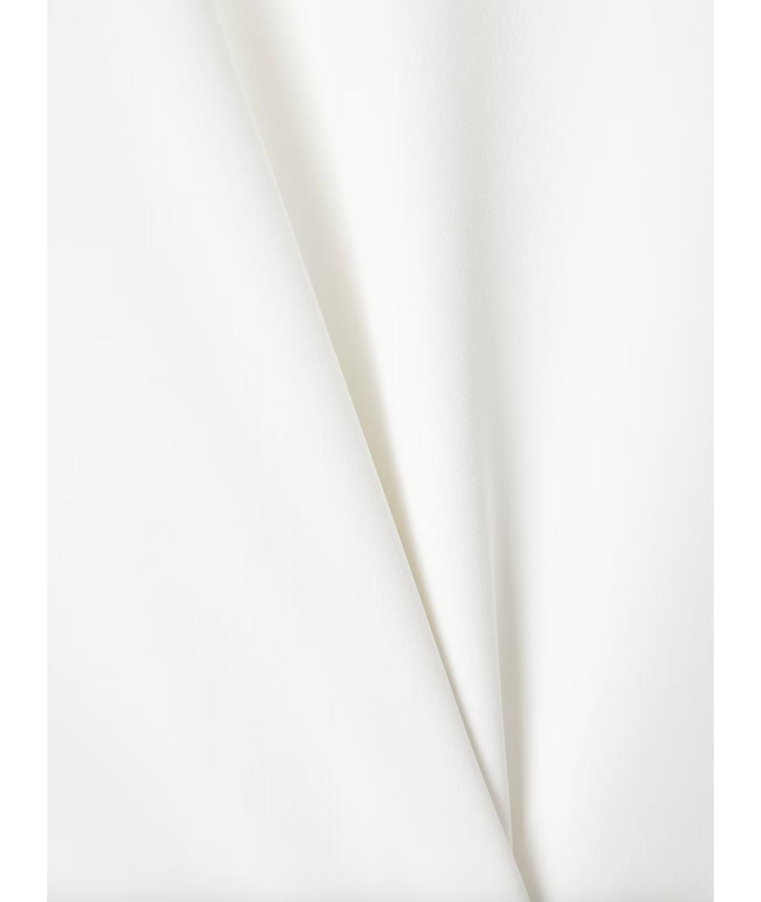 KHAITE Белое ацетатное повседневное платье, фото 4