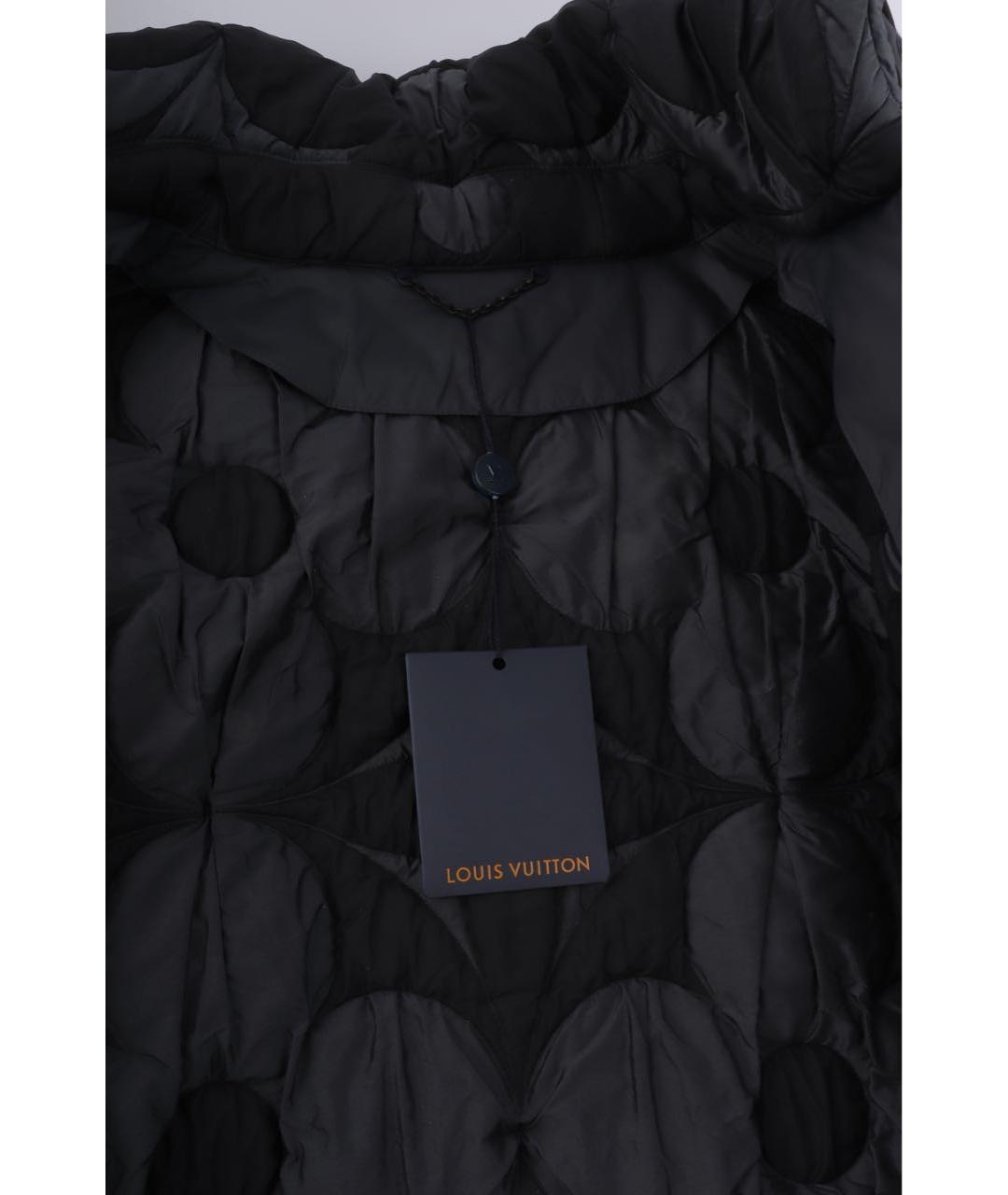 LOUIS VUITTON Черная полиэстеровая куртка, фото 6