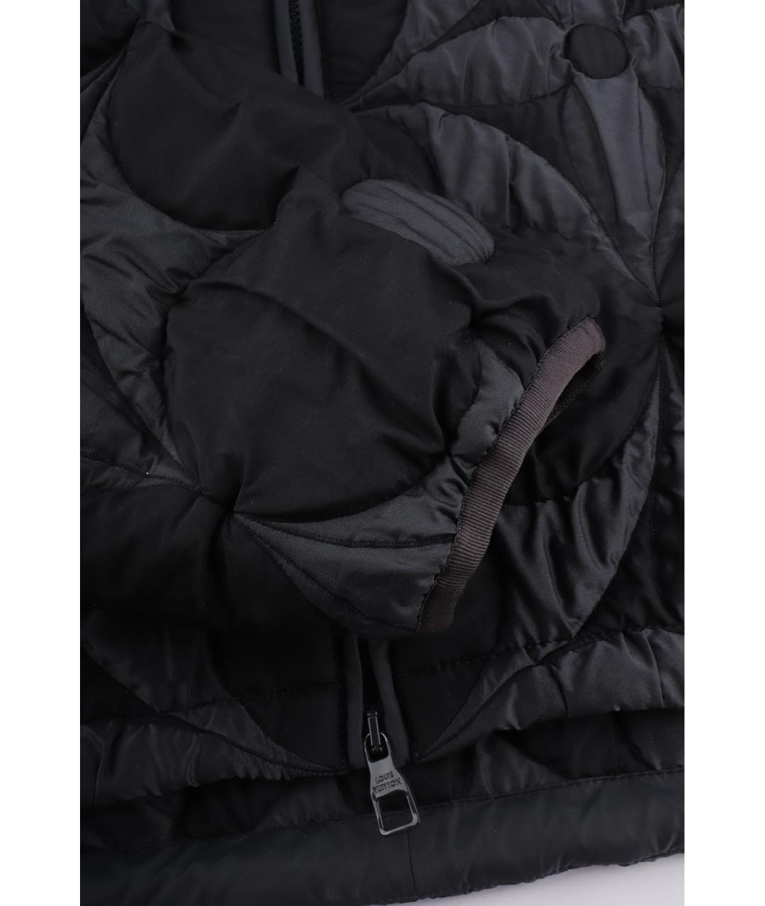 LOUIS VUITTON Черная полиэстеровая куртка, фото 5