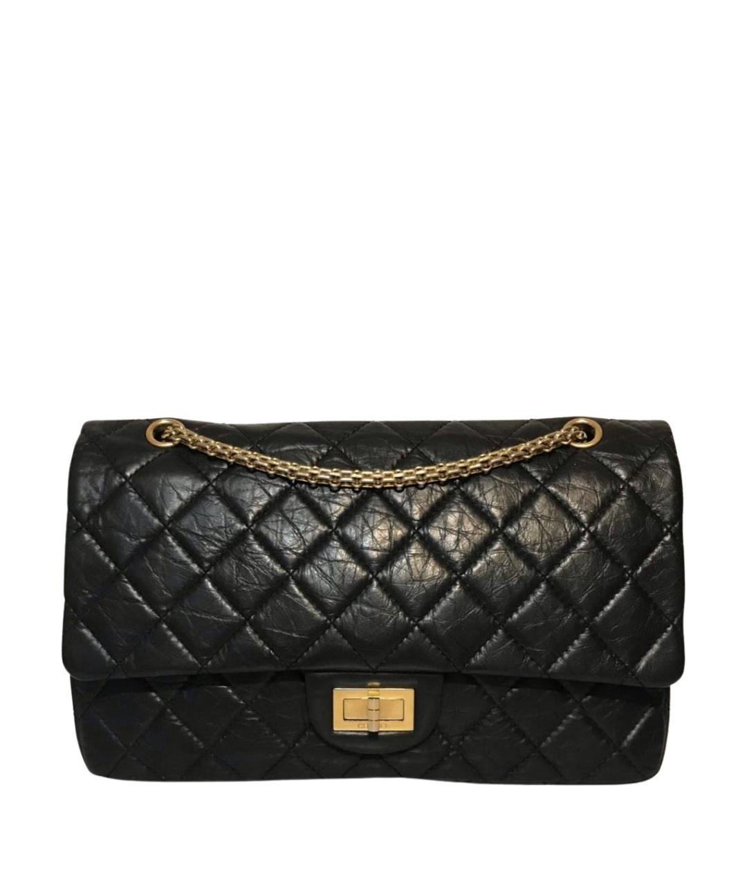 CHANEL Черная кожаная сумка через плечо, фото 1