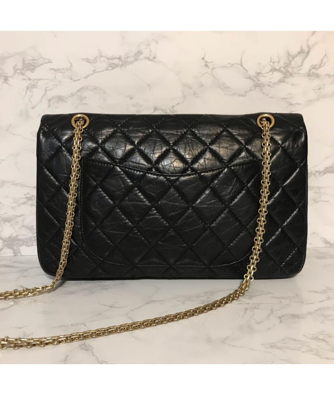 CHANEL Черная кожаная сумка через плечо, фото 3