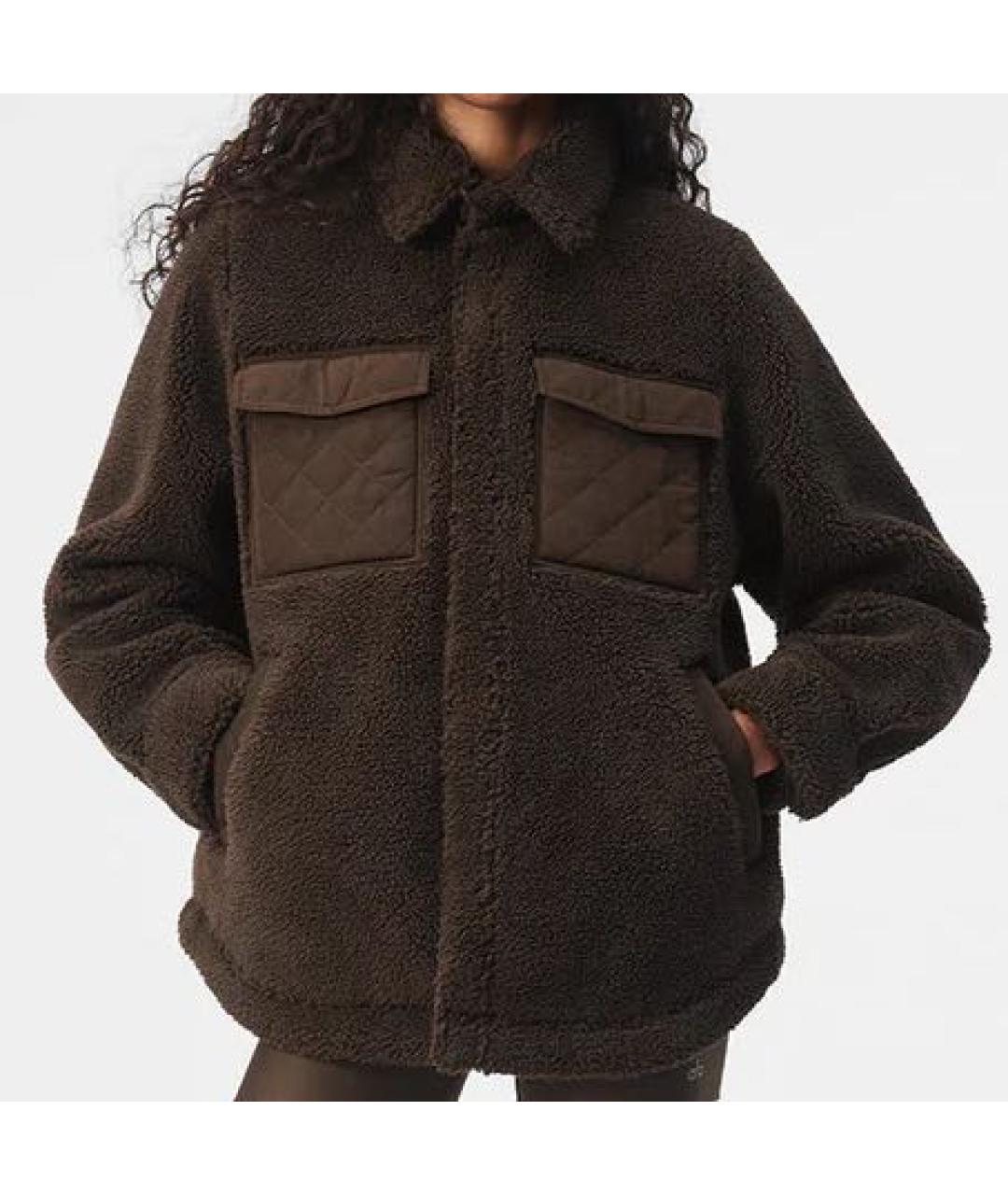 ALO YOGA Коричневая куртка, фото 2