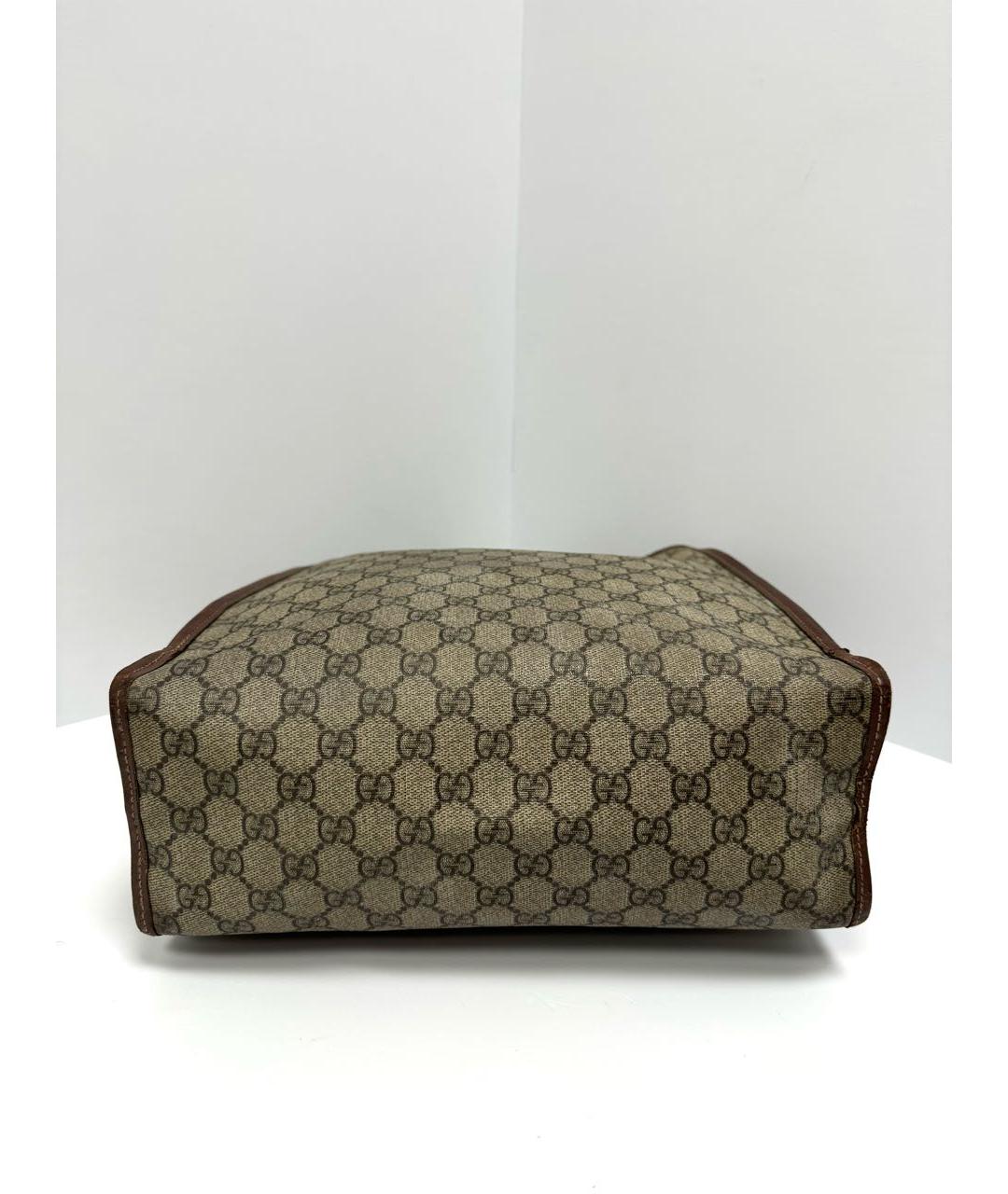 GUCCI Бежевая сумка с короткими ручками, фото 5