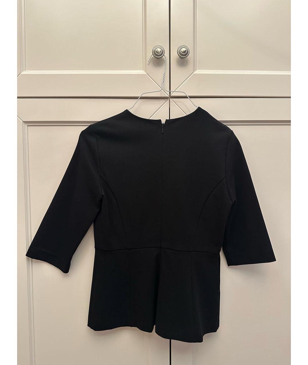 PINKO Черный вискозный жакет/пиджак, фото 2