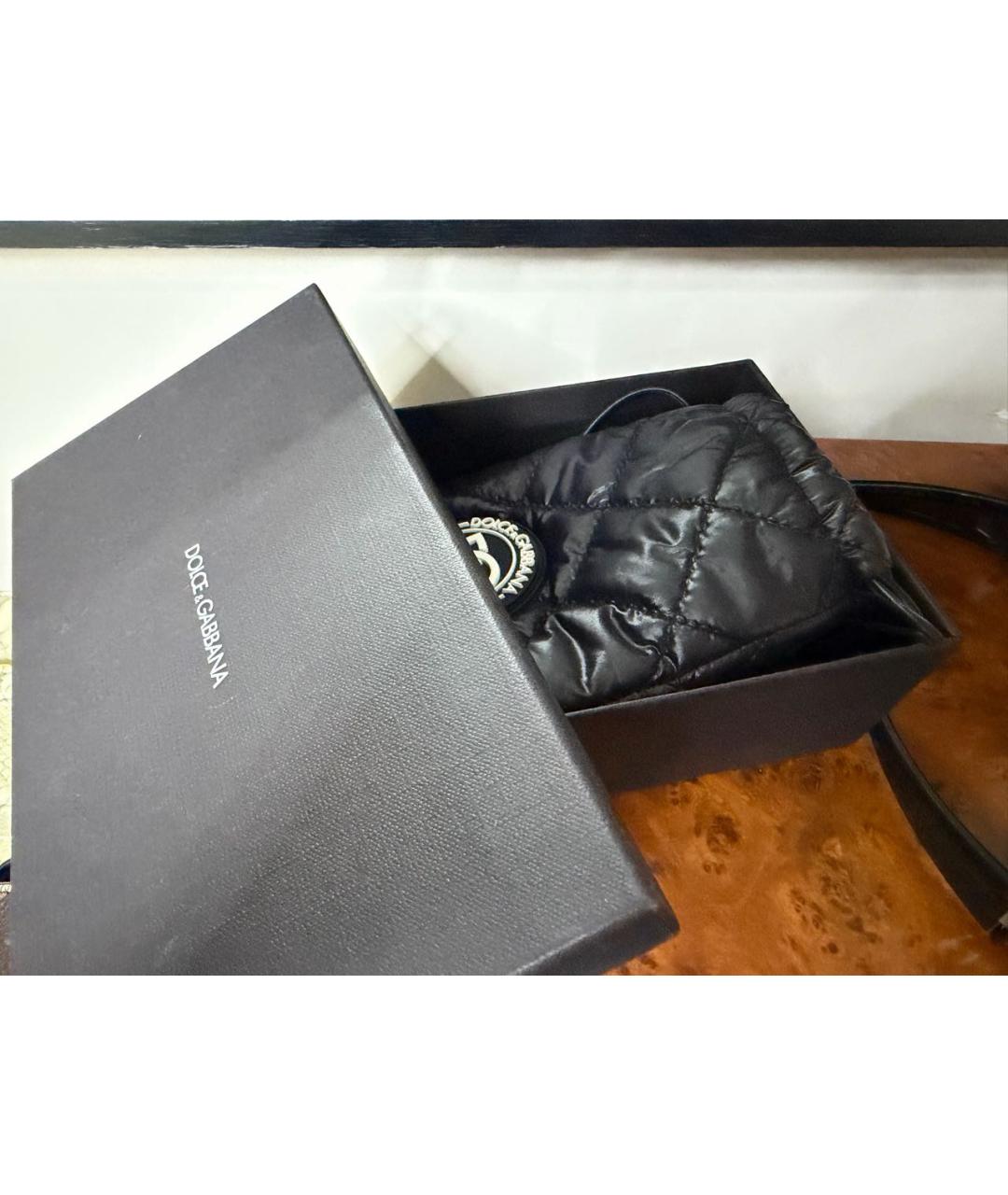 DOLCE&GABBANA Черные пластиковые солнцезащитные очки, фото 4