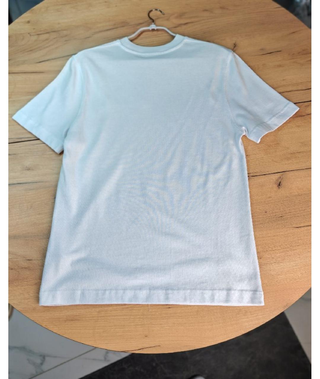 JACQUEMUS Белая хлопковая футболка, фото 3