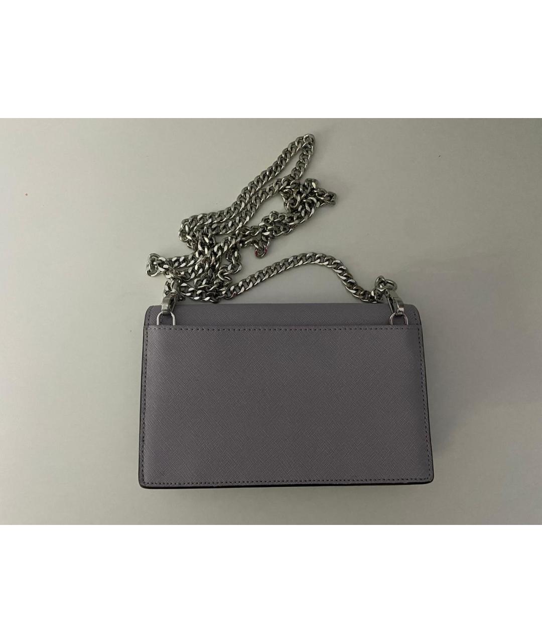 MICHAEL KORS Фиолетовая сумка через плечо из искусственной кожи, фото 3