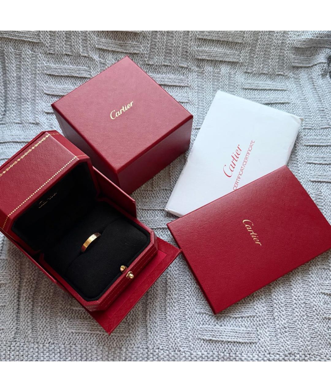 CARTIER Золотое кольцо из желтого золота, фото 2