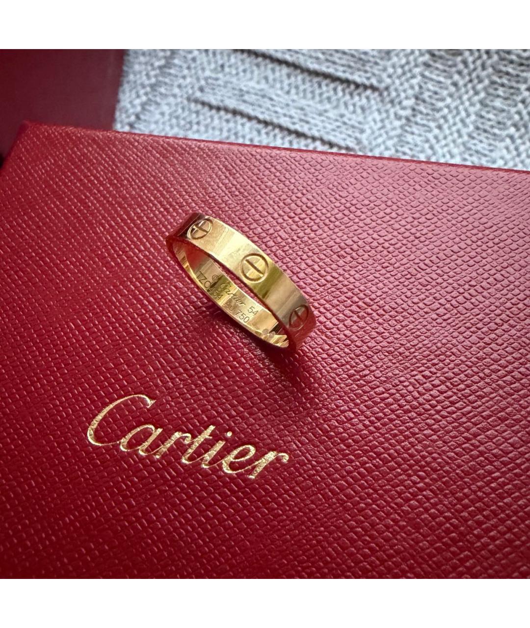 CARTIER Золотое кольцо из желтого золота, фото 7