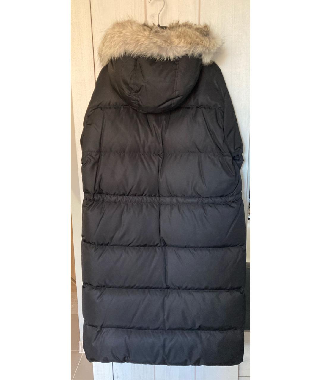 LEMPELIUS Черный полиамидовый пуховик, фото 2