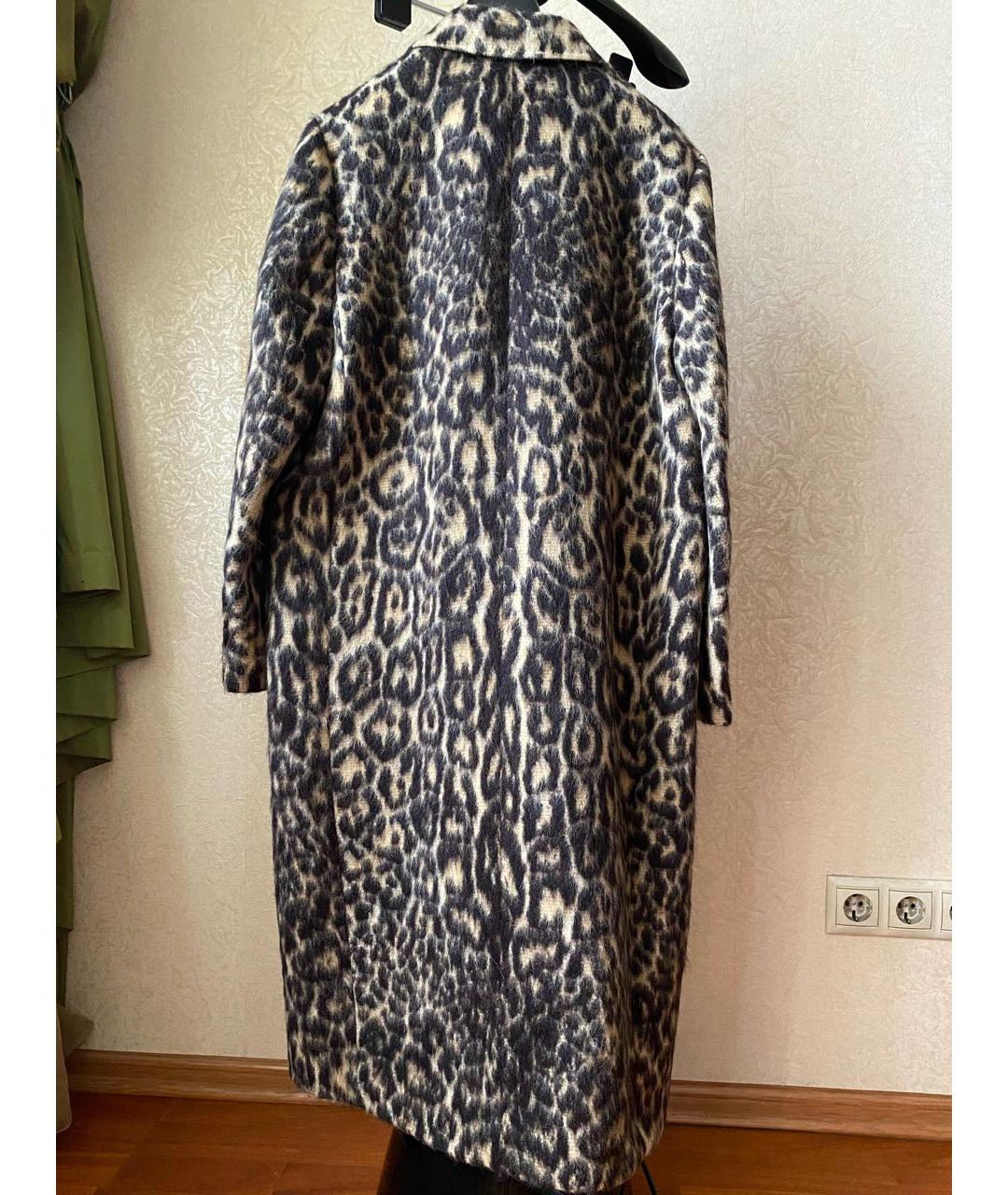 ERMANNO SCERVINO Мульти шерстяное пальто, фото 2