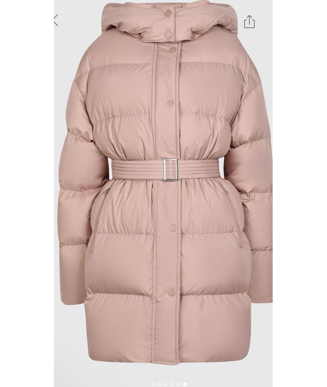 12 STOREEZ Бежевый полиамидовый пуховик, фото 6