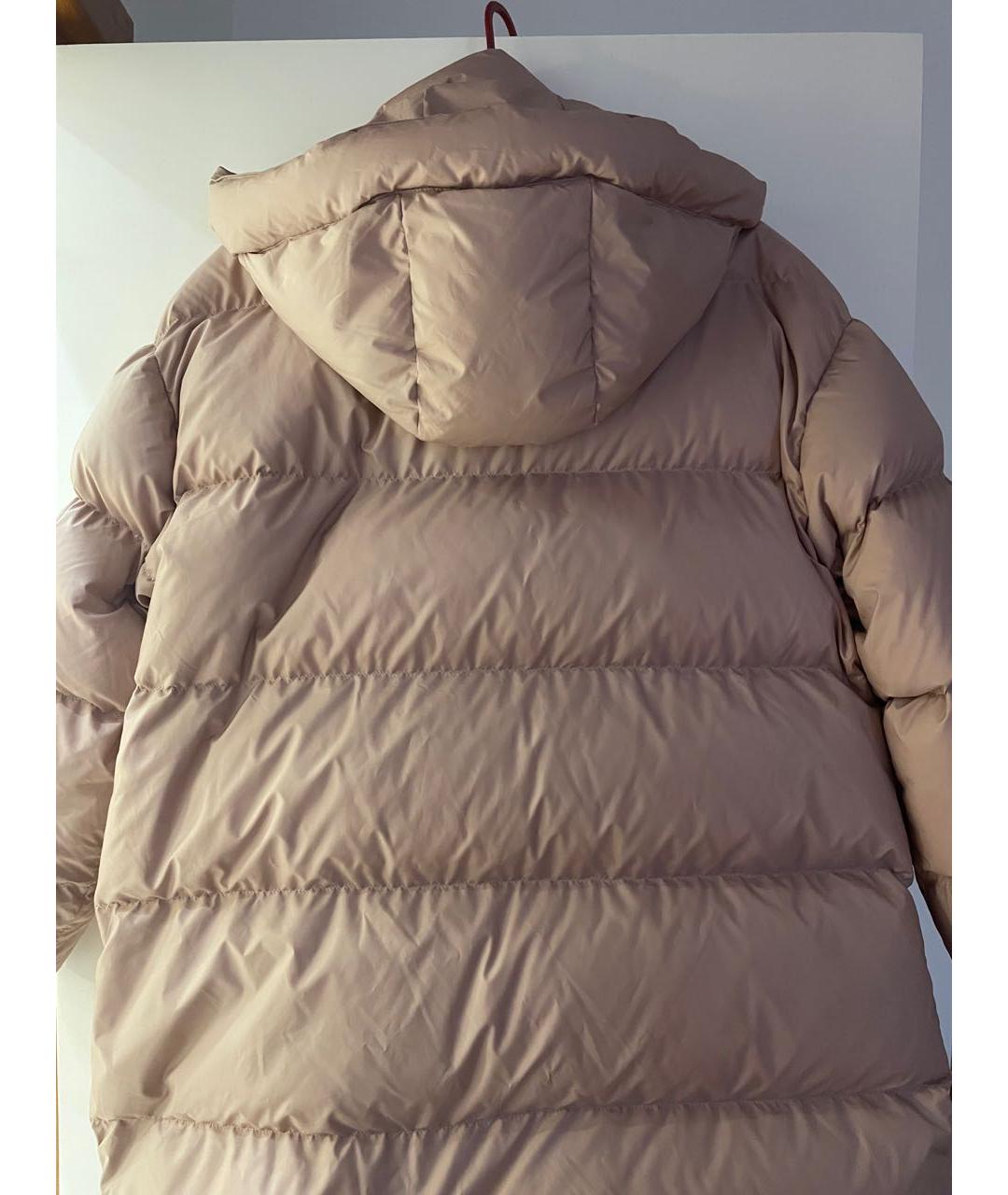12 STOREEZ Бежевый полиамидовый пуховик, фото 2