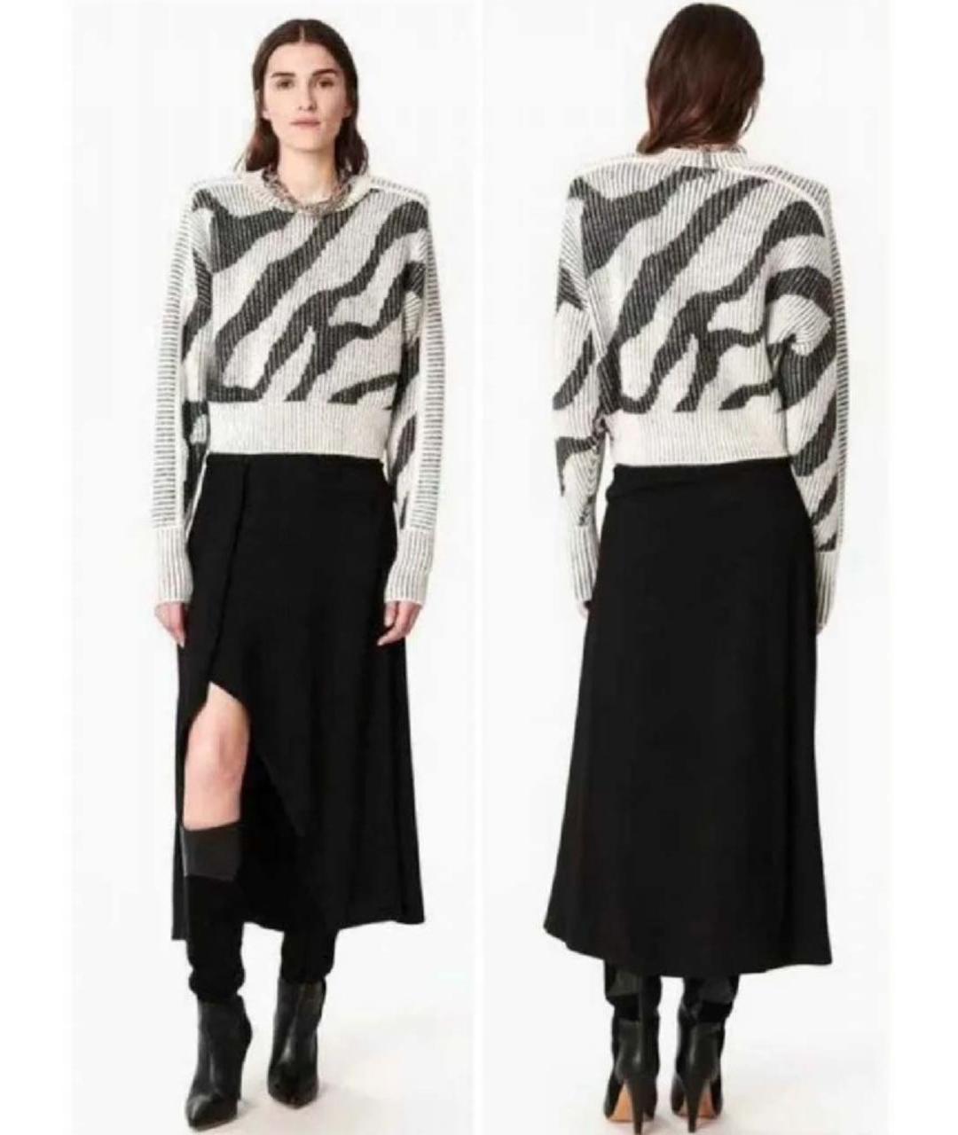 IRO Серый шерстяной джемпер / свитер, фото 8