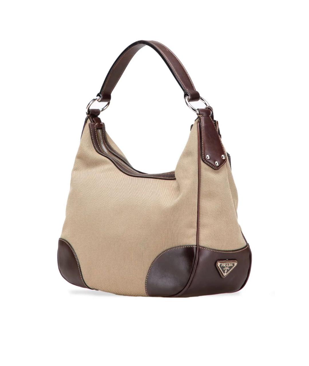 PRADA Коричневая кожаная сумка через плечо, фото 2