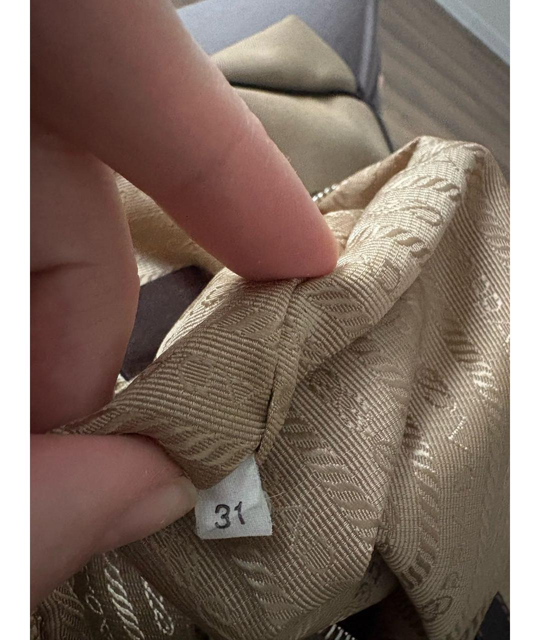 PRADA Коричневая кожаная сумка через плечо, фото 6