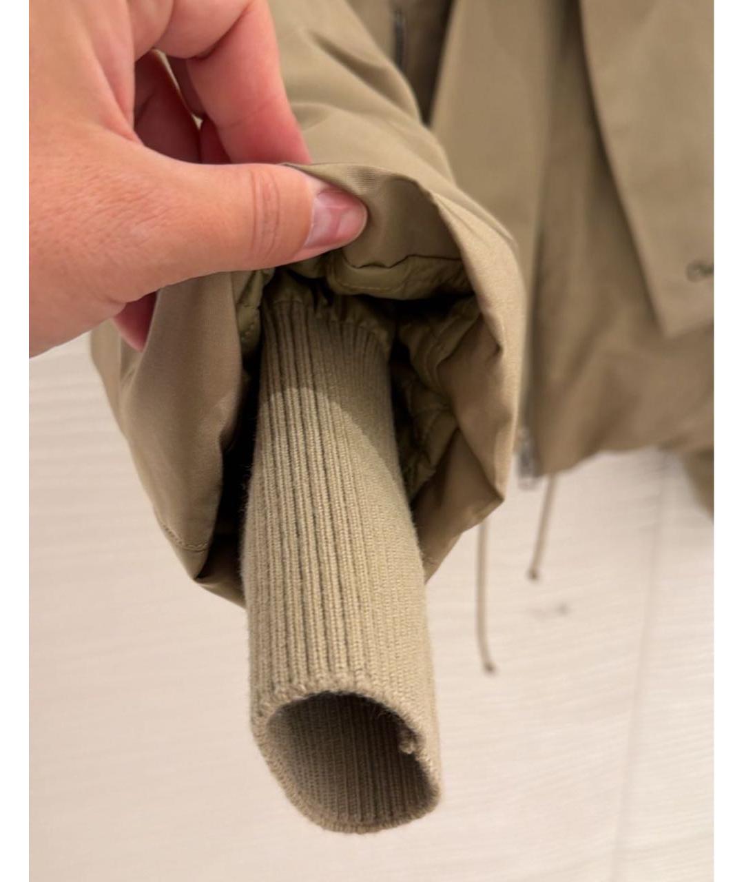 CHRISTIAN DIOR Бежевая шелковая куртка, фото 7