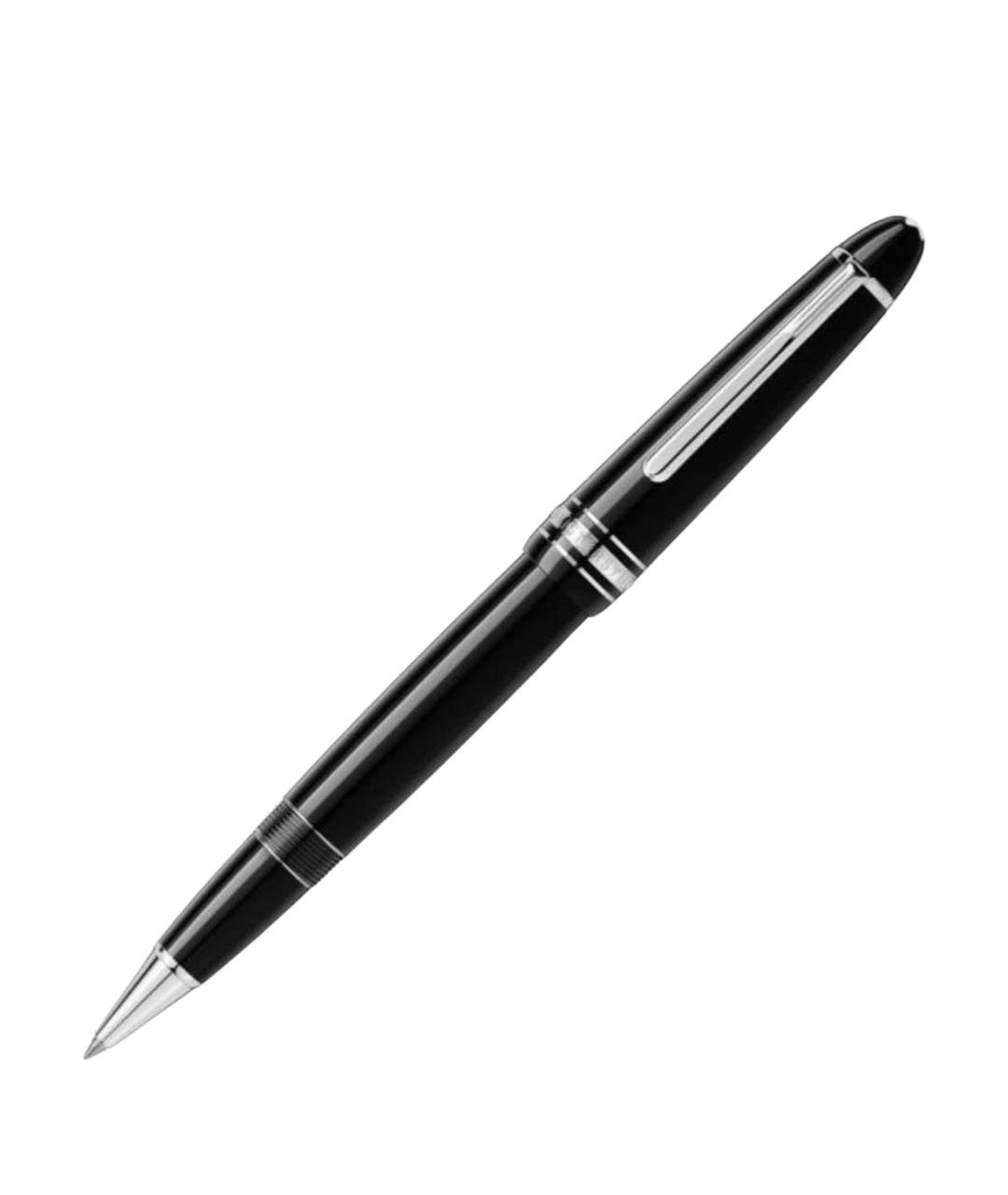 MONTBLANC Черная металлическая шариковая ручка, фото 1