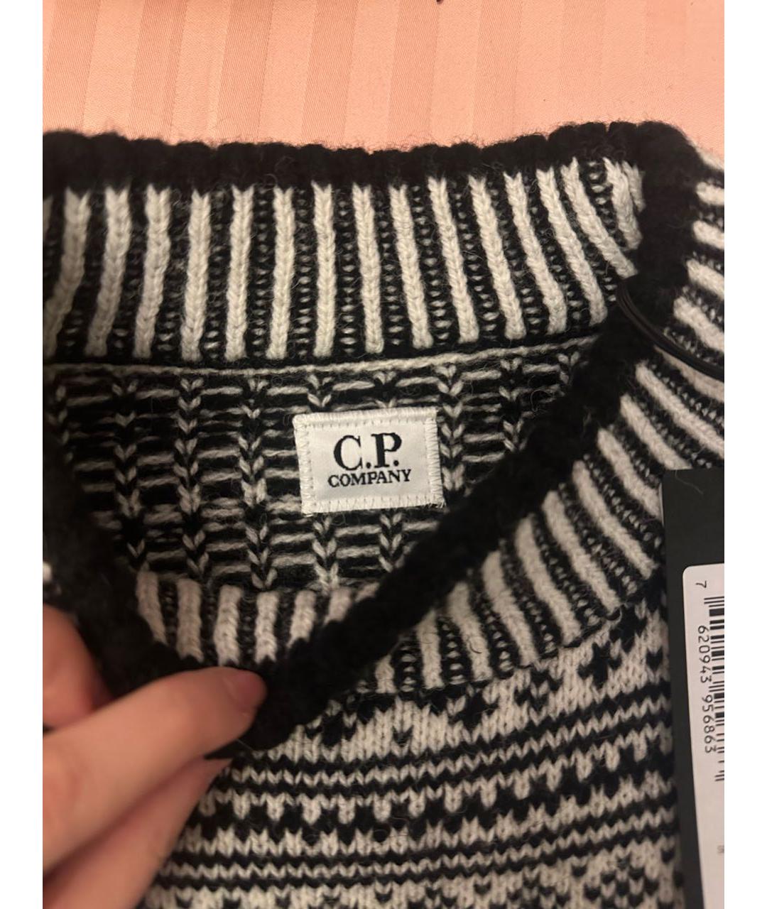 CP COMPANY Черный шерстяной джемпер / свитер, фото 8