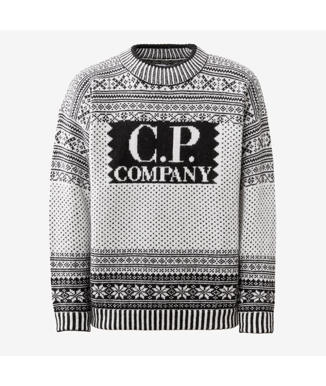 CP COMPANY Черный шерстяной джемпер / свитер, фото 6