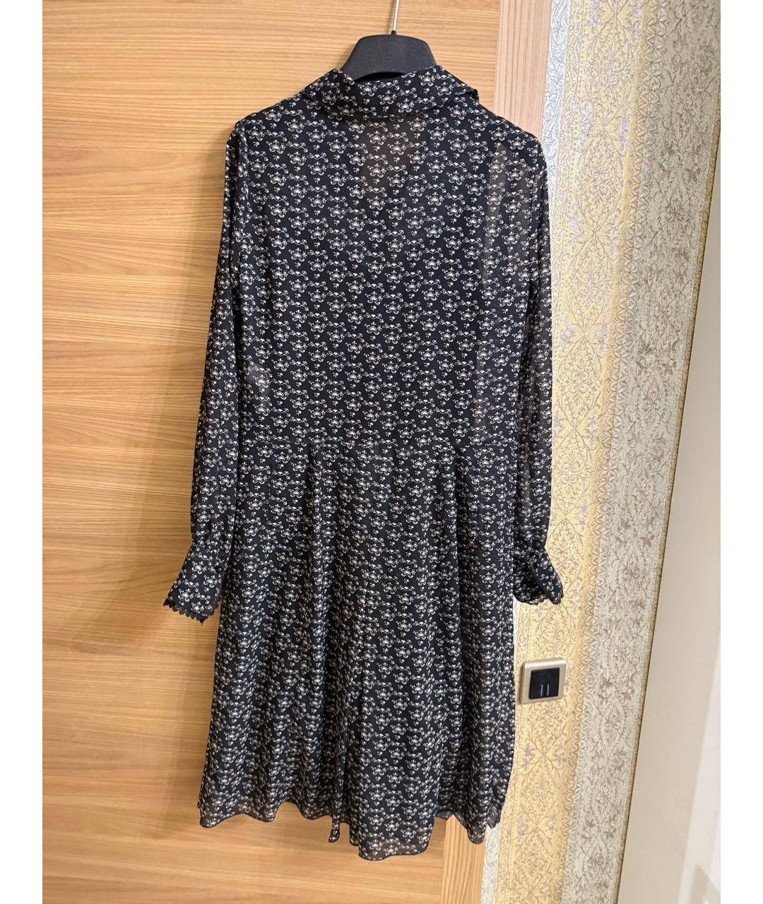 SEE BY CHLOE Черное полиэстеровое повседневное платье, фото 5