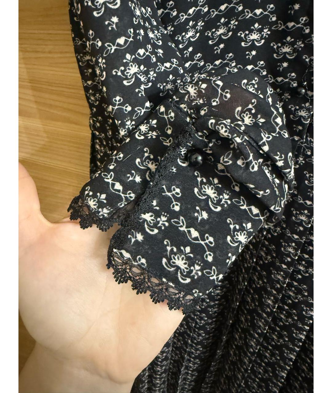 SEE BY CHLOE Черное полиэстеровое повседневное платье, фото 4