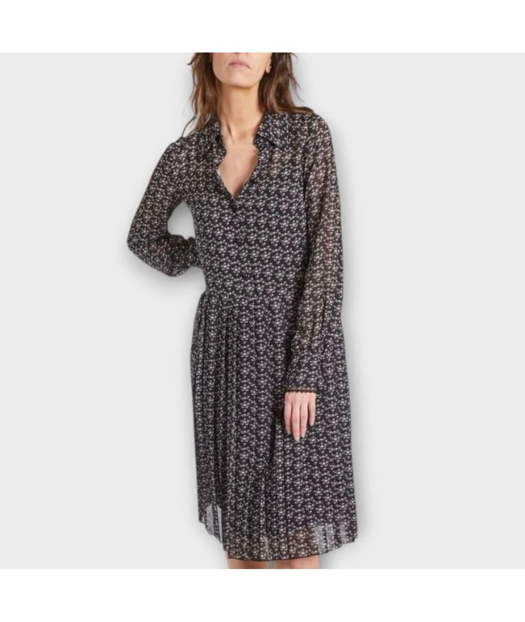 SEE BY CHLOE Черное полиэстеровое повседневное платье, фото 6