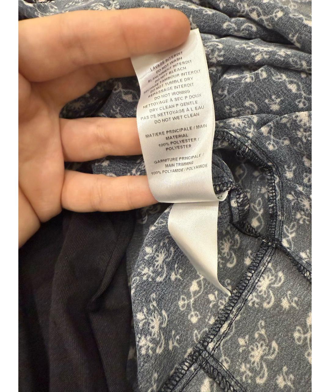 SEE BY CHLOE Черное полиэстеровое повседневное платье, фото 8