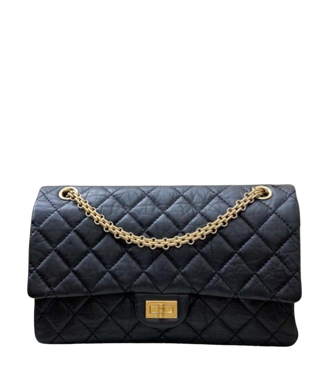 CHANEL Черная кожаная сумка через плечо, фото 1