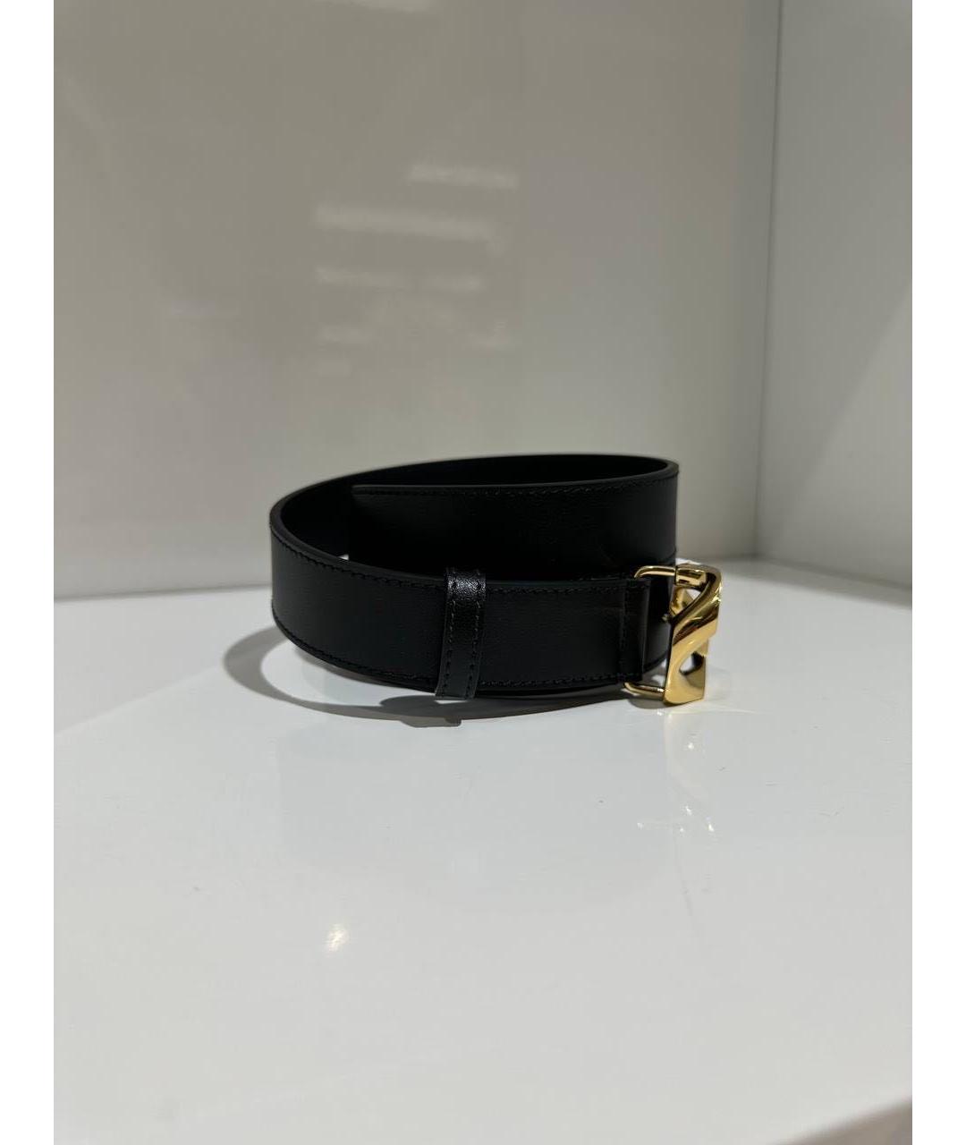 GIVENCHY Черный кожаный ремень, фото 2