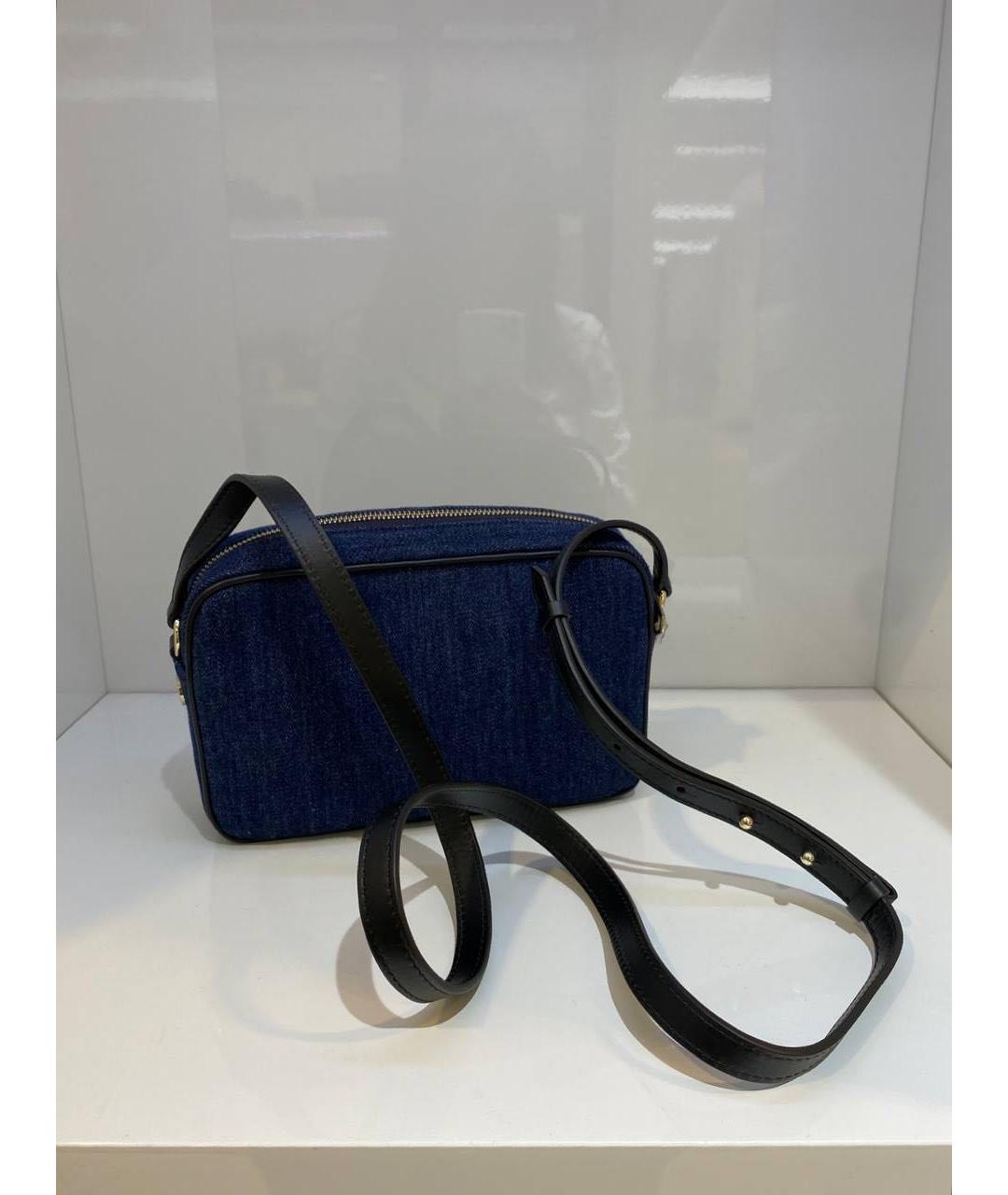 GIVENCHY Синяя деним сумка через плечо, фото 3