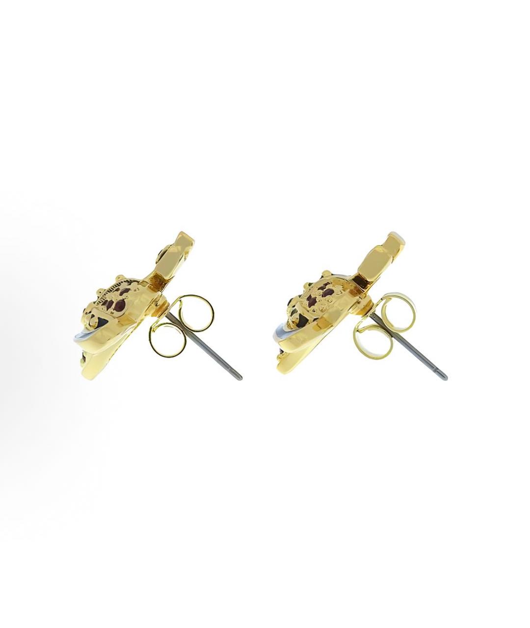 VIVIENNE WESTWOOD Золотые металлические серьги, фото 2