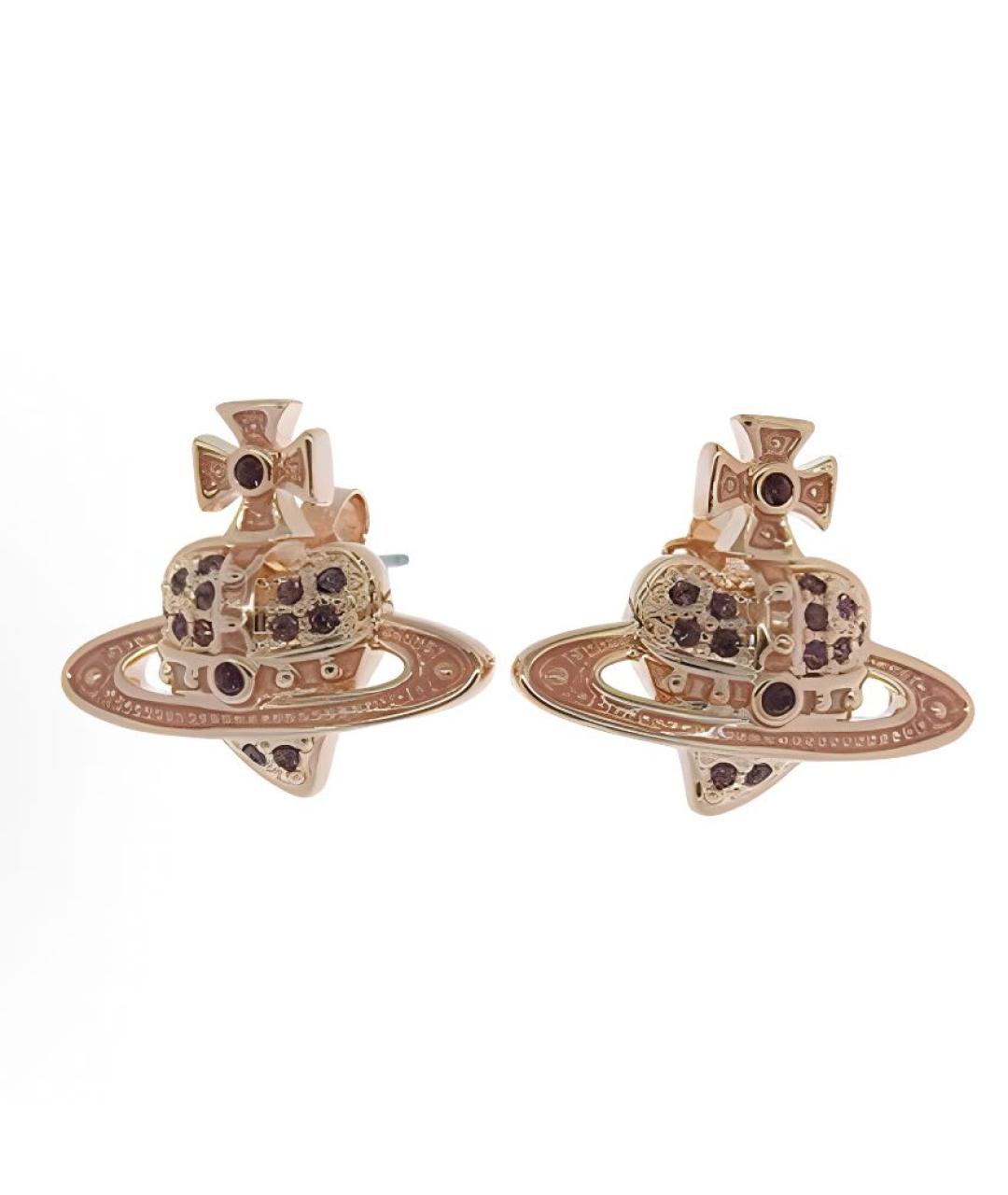 VIVIENNE WESTWOOD Коралловые металлические серьги, фото 3