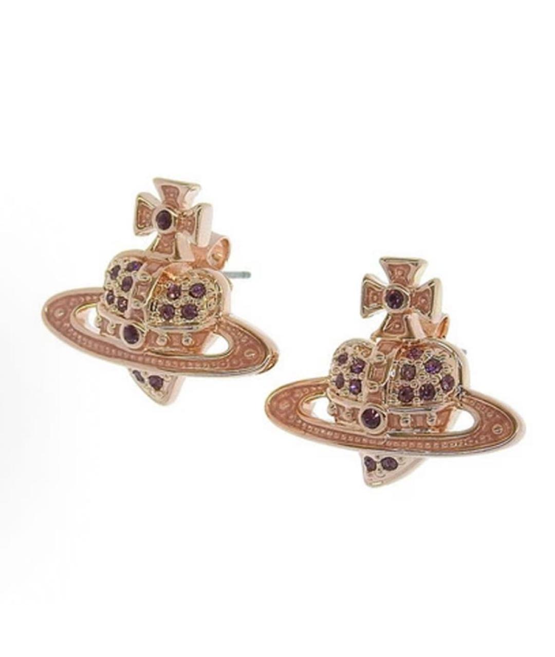 VIVIENNE WESTWOOD Коралловые металлические серьги, фото 4