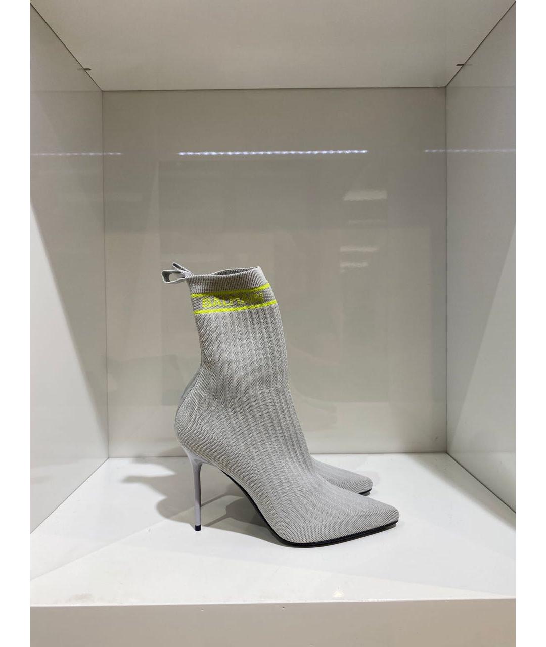 GIVENCHY Серые ботинки, фото 3