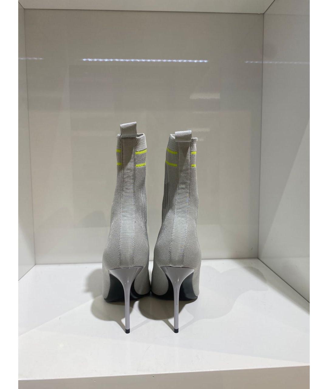 GIVENCHY Серые ботинки, фото 4