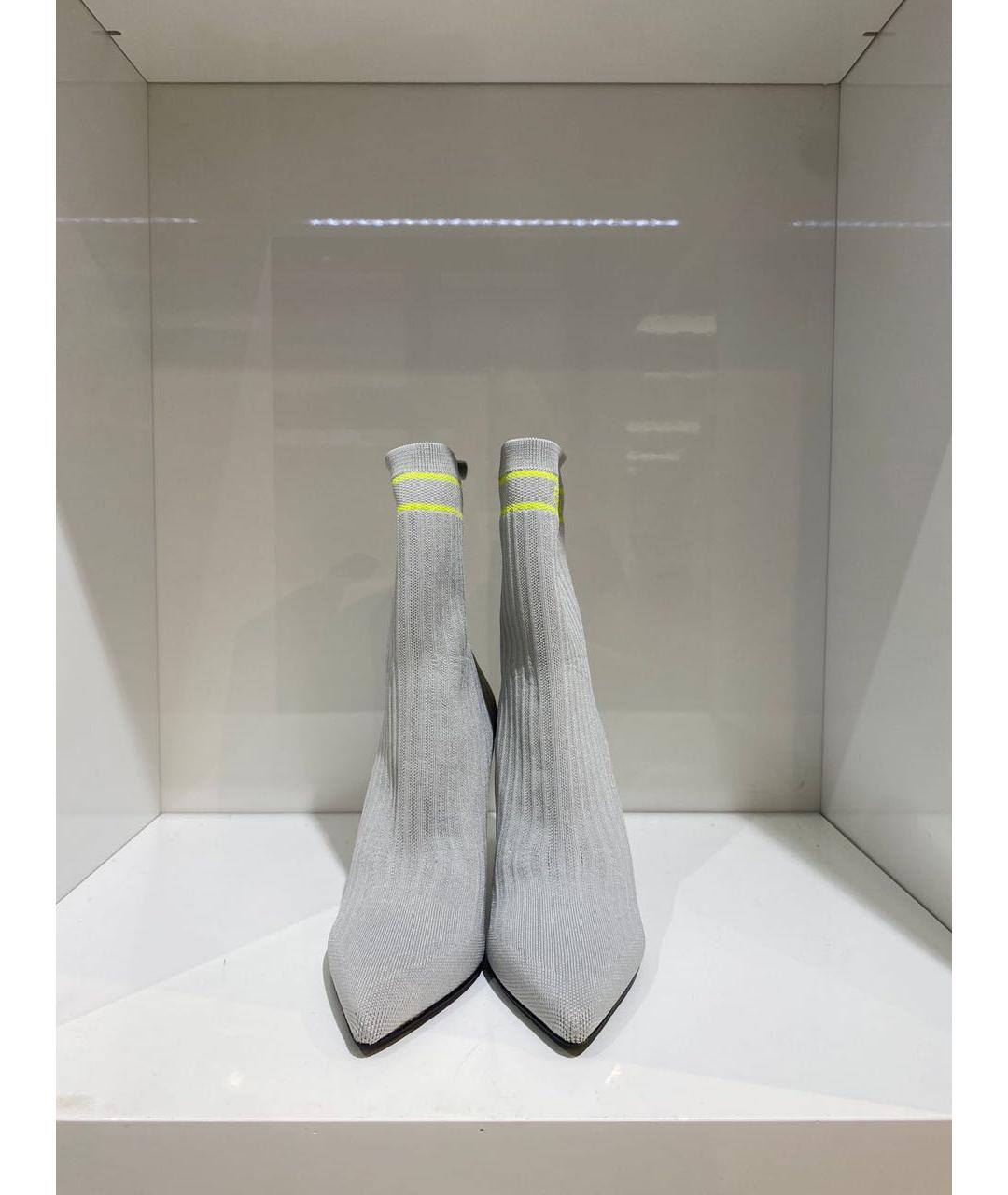 GIVENCHY Серые ботинки, фото 2