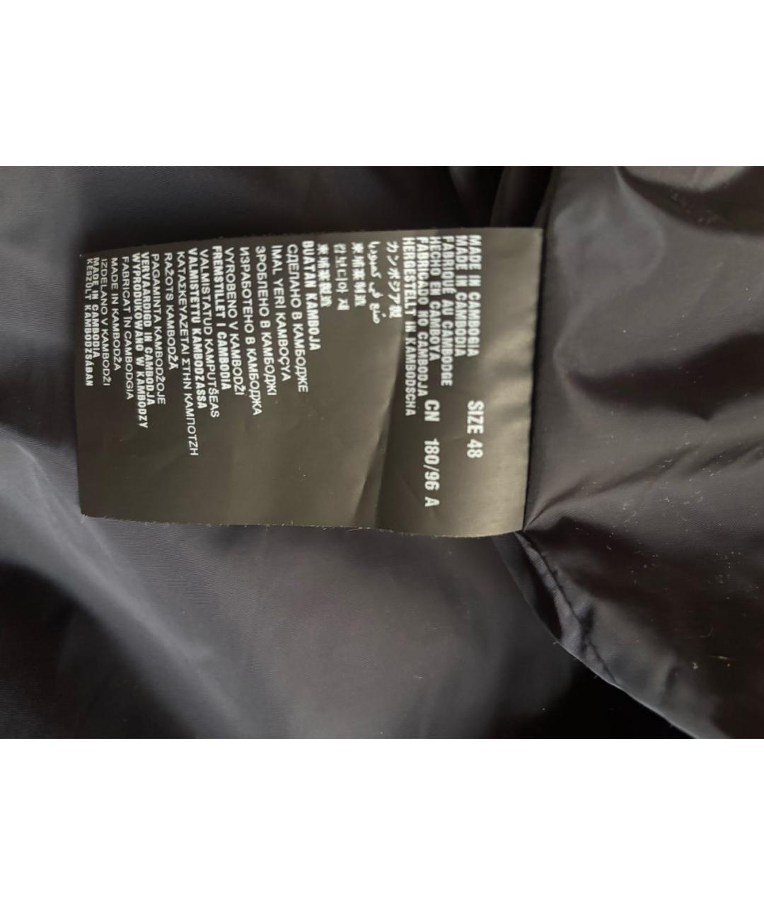 PRADA Темно-синяя полиэстеровая куртка, фото 7