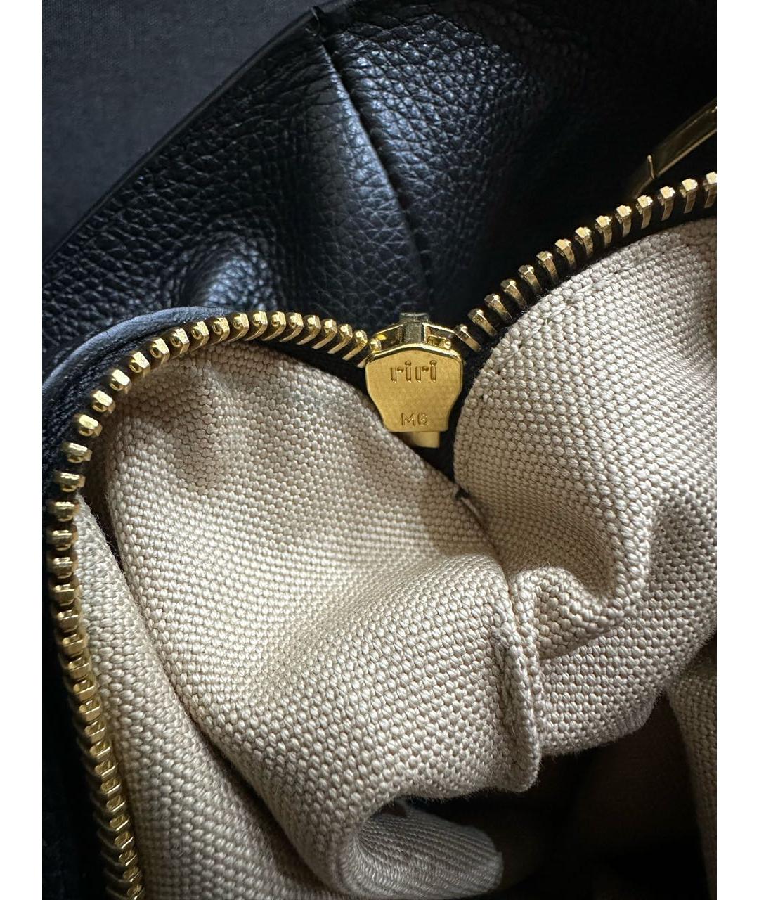 PRADA Черная кожаная сумка с короткими ручками, фото 8