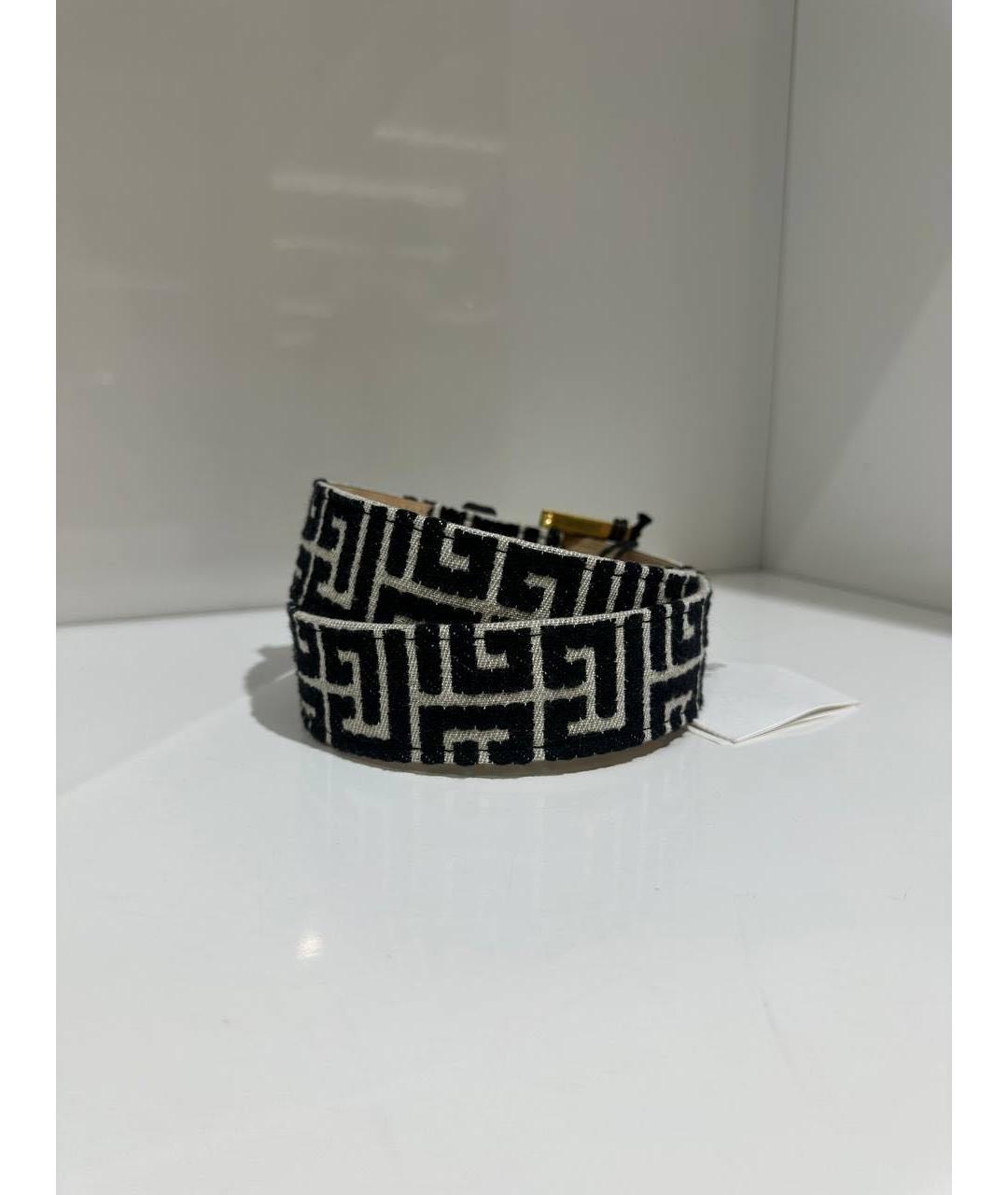 BALMAIN Черный ремень, фото 3